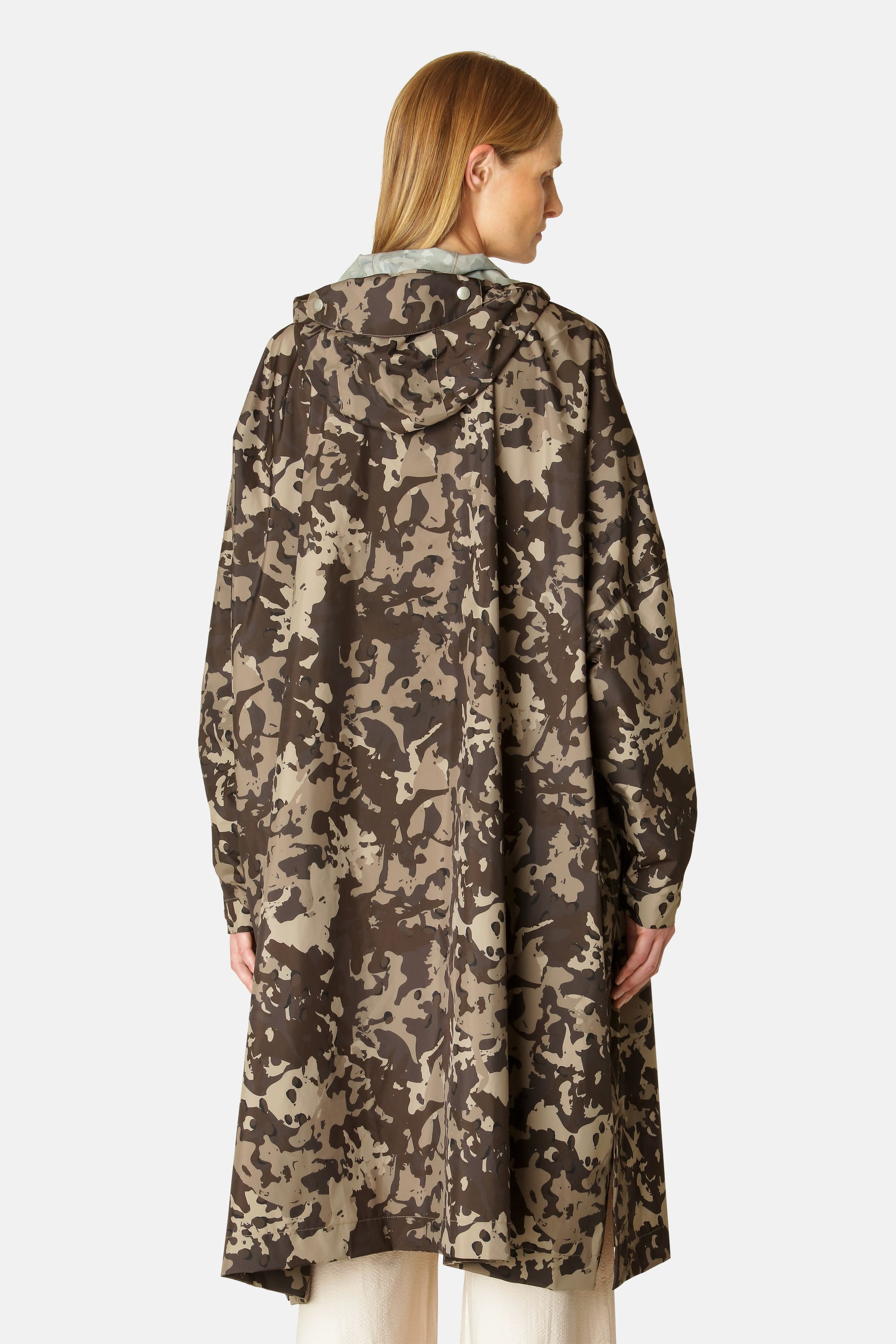 Rainponcho - Brown Camo